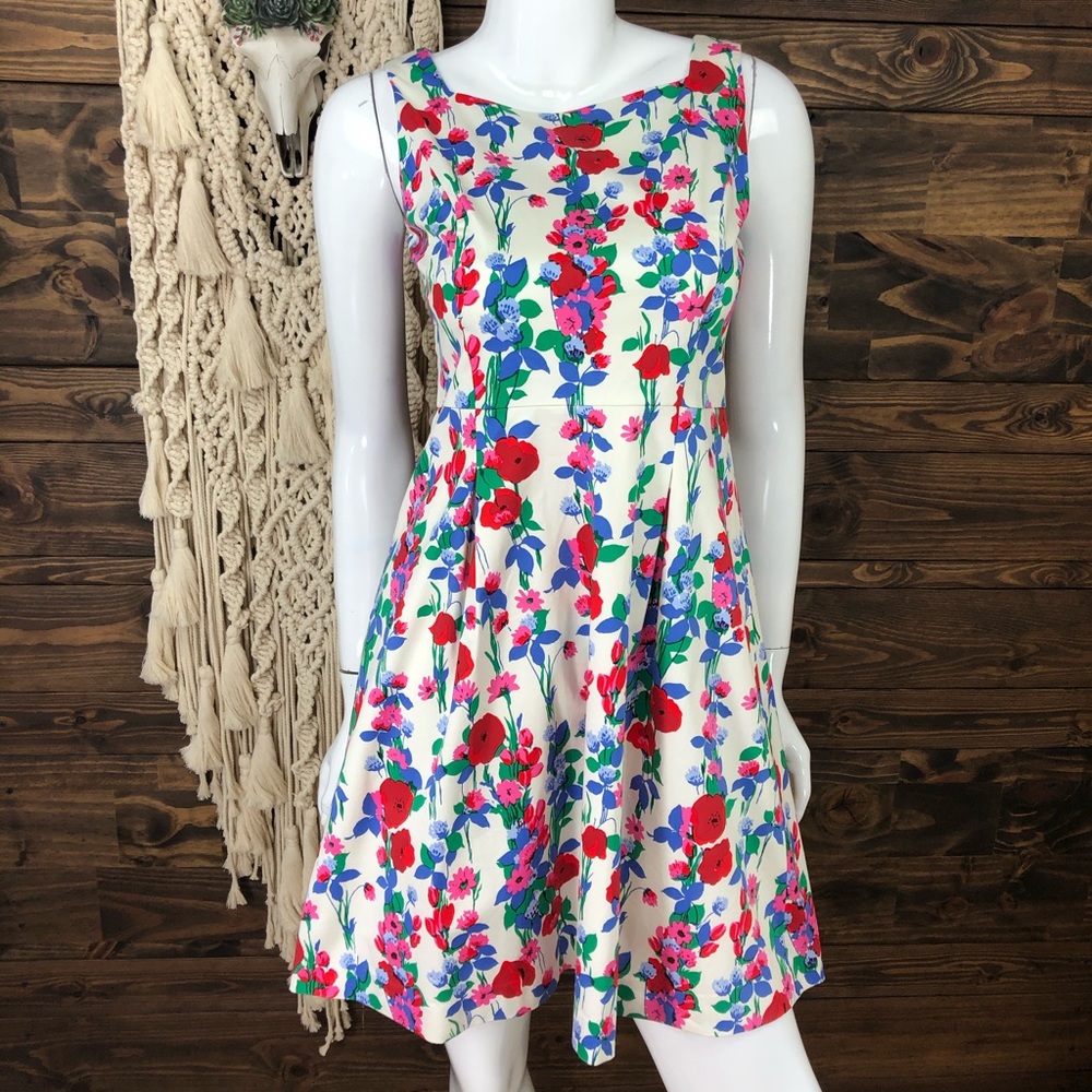 Talbots | Sleeveless Floral Dress